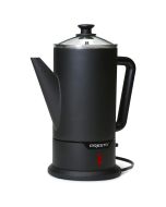  image shows Presto® 12-Cup Cordless-serve Coffee Maker | Black against a blank, white background