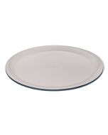 image shows OXO Good Grips Non-Stick Pro Ceramic Coated Metal Bakeware 14" Pizza Pan | Storm Blue  against a blank, white background