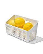 image shows OXO Good Grips Produce Saver | Crisper Basket  against a blank, white background