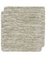 image shows Danica Heirloom 8" x 8" Knit Dish Cloths (Set of 2) | Olive Branch against a blank, white background