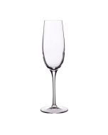 image shows Luigi Bormioli Crescendo Champagne Flute Glasses (Set of 4) | 8.25oz against a blank, white background