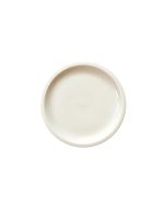image shows Jars Cantine Plate Extra Small Craie | White  against a blank, white background