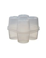 image shows Roots & Harvest SafeCrate™ Canning Jar | Half Gallon against a blank, white background