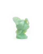 Mosser Glass 2.5" Turkey Figurine (Jadeite)