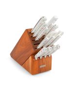 WÜSTHOF Gourmet 16-Piece Knife Block Set (White Handles) 