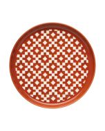 image shows Danica Heirloom 8.75" Side Plate | Barro against a blank, white background