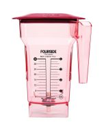 Reb FourSide Jar Blendtec