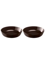   image shows LSA Collective Starter/Pasta Bowls (Set of 2) | Mocha against a blank, white background