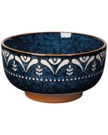 image shows Danica Heirloom Nightbloom 27oz Soup Bowl against a blank, white background