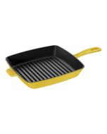 Staub 12" Square Grill Pan - Citron