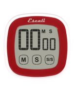 Escali Touch Screen Digital Timer - 3" Red 