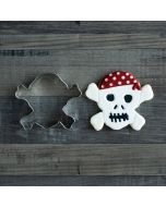Ann Clark Metal Cookie Cutter - Skull & Crossbones