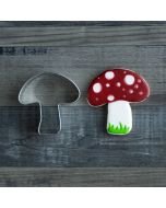Ann Clark 3.25-inch Mushroom Cookie Cutter - 1385A