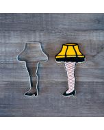 Ann Clark 4.5-inch Steel Leg Lamp Cookie Cutter - 8110A