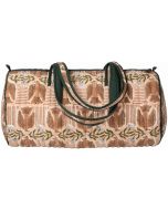  image shows Danica Studio Block Print Weekender Bag | Peregrine against a blank, white background