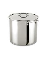 All-Clad Stainless Steel Stockpot & Lid | 16 Qt.
