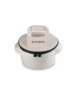 Le Creuset Round Dutch Oven Tote Bag against a white background