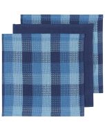 Now Designs Check Dishcloths (Set of 3) | Indigo