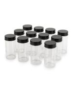 Everything Kitchens Modern Essentials 3oz Glass Spice Jars | Set of 12