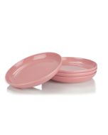 Fiesta® 4-Piece 10.375" Bistro Bowl Plate Set | Peony