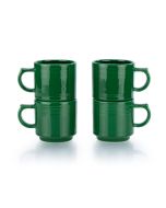 Fiesta® 4-Piece 16oz Stackable Mug Set | Jade
