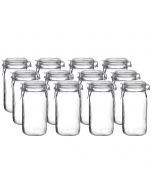 Bormioli Rocco 1.5L Swing Top Fido Canning Jar | Set of 12