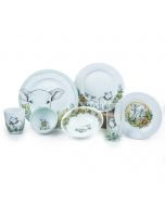 Everything Kitchens "Leaping Lambs" 28-Piece Dinnerware Set