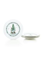 Fiesta® 9" Round Luncheon Plate | Christmas Whimsy (White) Set of 4
