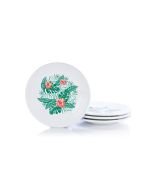 Fiesta® 9" Round Luncheon Plates Set of 4 | Aloha (White)