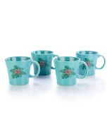 Fiesta® 15oz Tapered Mugs Set of 4 | Aloha (Turquoise)