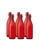 Bormioli Rocco Giara Bottles - 1 Liter Round Swing Top::Swing Top Glass  Bottles::Glass Packaging Solutions, LLC