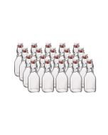 Bormioli Rocco 4.25oz Swing Top Glass Bottles | 20-pack
