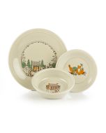 Fiesta® 12-Piece Classic Rim Dinnerware Set | Fall Forest