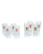 Fiesta® Drinkware Set of 8 | Floral Bouquet