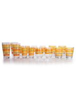 Fiesta® Drinkware Set of 16 | Sienna Sunset