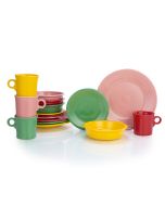 Fiesta® 16-Piece Classic Dinnerware Set | Strawberry Fields
