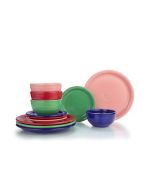 Fiesta® 12-Piece Bistro Dinnerware Set | Strawberry Fields Night
