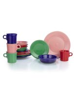 Fiesta® 16-Piece Classic Dinnerware Set | Strawberry Fields Night
