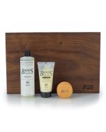 John Boos 17" x 12" Walnut Board & Care Kit