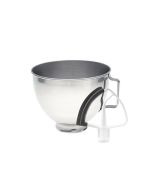 KitchenAid 4.5-Quart Stainless Steel Bowl w/Handle + Flex Edge Beater | 4.5-& 5-Quart Tilt-Head KitchenAid Mixers