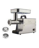 LEM Big Bite Meat Grinder #12 with Premium Salvinox 1/8" and 1/4" Grinder Plates
