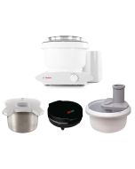 Bosch Universal Plus 6.5-Quart Mixer + Ice Cream Maker & Spiralizer Bundle
