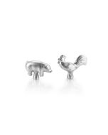 Staub Cast Iron Animal Knobs | Farm Animal Duo