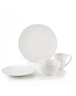 Fortessa Vitraluxe Heirloom 16-Piece Dinnerware Set | Linen