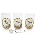 Everything Kitchens Assorted Herbal Teas | 3-Pack + Infuser
