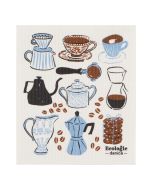 image shows Ecologie by Danica Swedish Sponge Dish Cloth | Coffee Break against a blank, white background