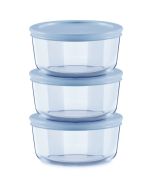 Pyrex Simply Store Tint 2-Cup 6-Piece Round Storage Set