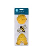 More Than Baking Honey Bee Cookie Cutters 3-Piece set