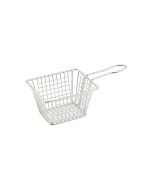 Winco Rectangular Mini Fry Basket | 5" x 4" x 4"