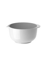 image shows Rosti Margrethe 4.2 Qt. Mixing Bowl | White against a blank, white background